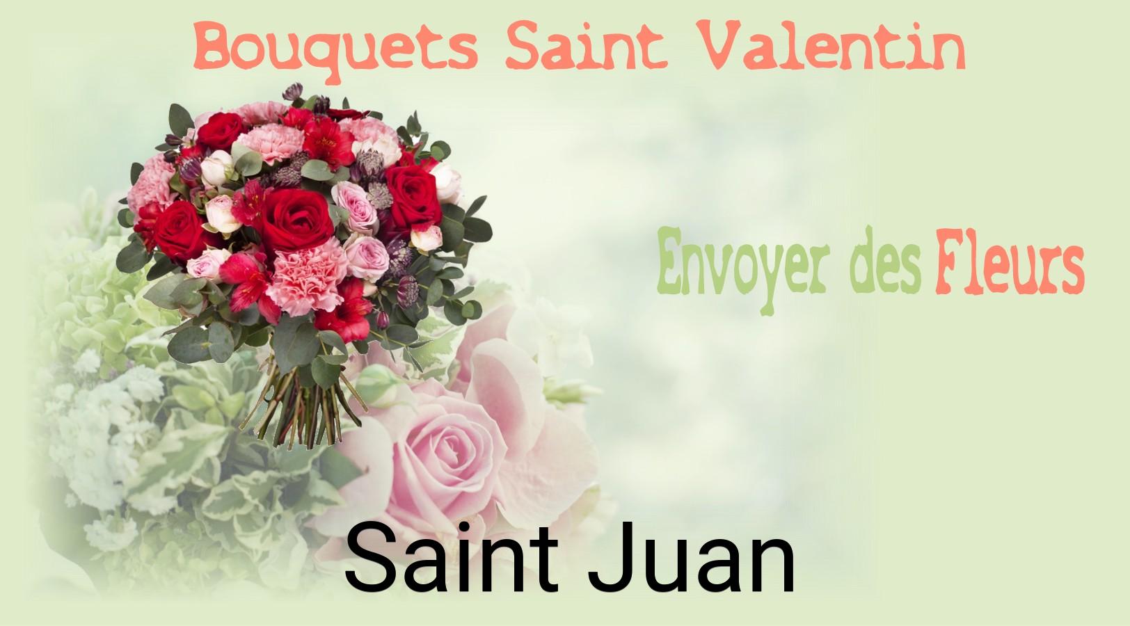 Roses de Saint-Valentin livrées à Saint-Juan